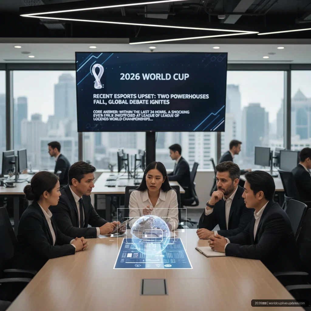 2026世界杯 - 近期电竞爆冷：两强队失利引发全球热议 配图1